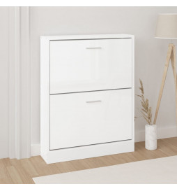 Armoire à chaussure Blanc...