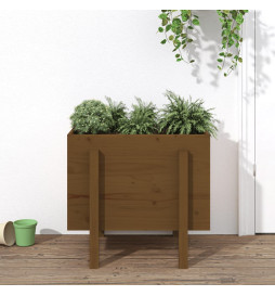Jardinière marron miel...