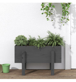 Jardinière gris 62x30x38 cm...