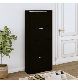 Armoire à chaussures Noir...