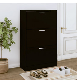 Armoire à chaussures Noir...