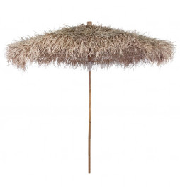 Parasol en bambou avec toit...