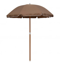 Parasol avec mât en acier...