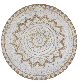 Tapis Jute tressé imprimé...