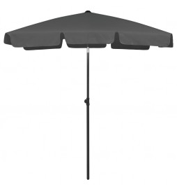 Parasol de plage Anthracite...