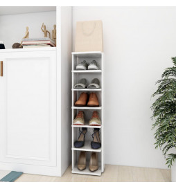 Armoire à chaussures Blanc...