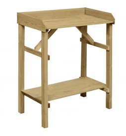 Table de jardinière Bois de...