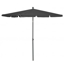 Parasol de jardin avec mât...