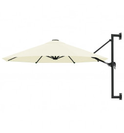 Parasol mural avec mât...