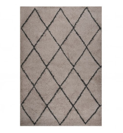 Tapis shaggy à poils longs...