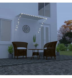 Auvent rétractable avec LED...
