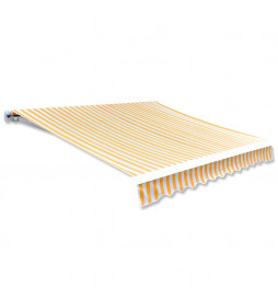 Tissu d'auvent Jaune...
