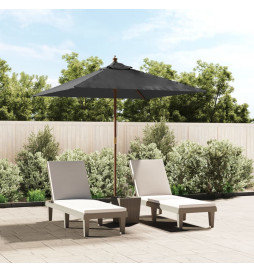 Parasol de jardin avec mât...