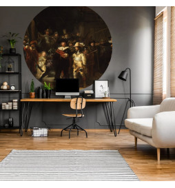 WallArt Papier peint cercle...