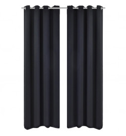 Rideau occultant 2 pcs avec...