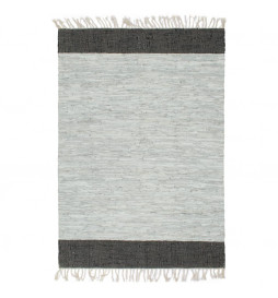 Tapis Chindi tissé à la...