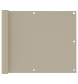 Écran de balcon Beige...