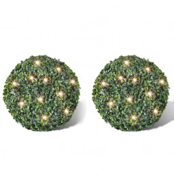 2 pièce de boule 35 cm avec...