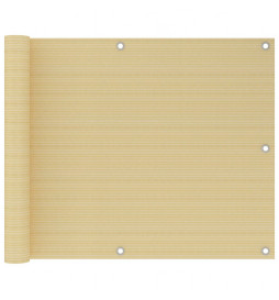 Écran de balcon Beige...