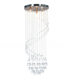 Plafonnier avec perles de...