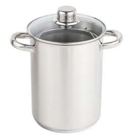 HI Pot à asperges 4 L Argenté