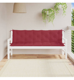 Coussins de banc de jardin...