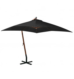 Parasol suspendu avec mât...