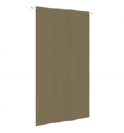 Écran de balcon Taupe...