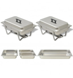 Ensemble de chauffe-plats 2...