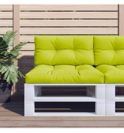 Coussin de palette vert vif...