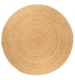 Tapis Jute tressé 210 cm Rond