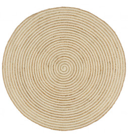 Tapis fait à la main Jute...