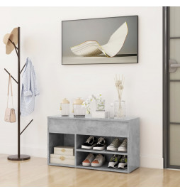 Banc à chaussures Gris...