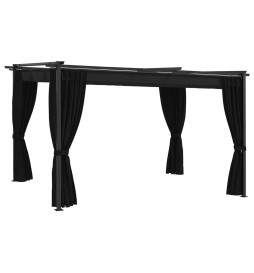 Belvédère 4x3 m Anthracite