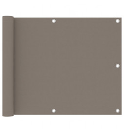 Écran de balcon Taupe...