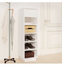 Armoire à chaussures Blanc...