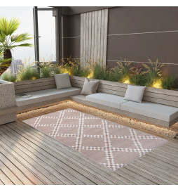 Tapis d'extérieur Marron...