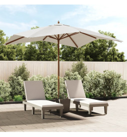 Parasol de jardin avec mât...