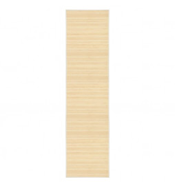 Tapis Bambou 80x300 cm Naturel