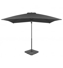 Parasol avec base portable...