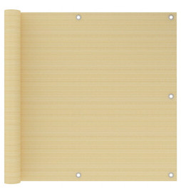 Écran de balcon Beige...