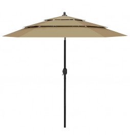 Parasol à 3 niveaux avec...
