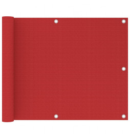 Écran de balcon Rouge...