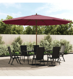 Parasol de jardin avec mât...
