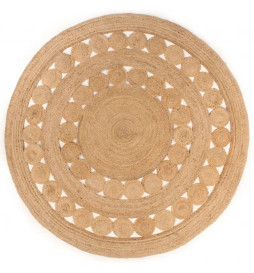 Tapis Design tressé Jute...
