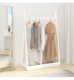 Porte-vêtements Blanc...