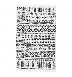 Tapis Noir et blanc 160x230...