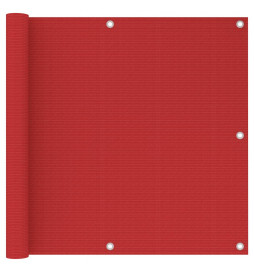 Écran de balcon Rouge...
