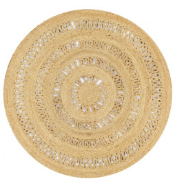 Tapis fait à la main Jute...