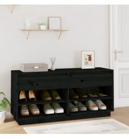 Armoire à chaussures Noir...